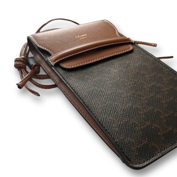 Celine Triomphe Crossbody Phone Pouch - Picture 3 of 7